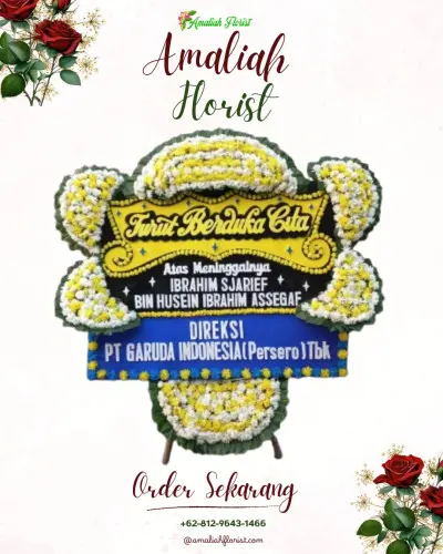 Papan Bunga Duka di Kebandaran